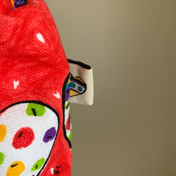 Sally Huss mini Bag Tote hearts rainbow colorful girlhoodcore - Picture 7 of 11